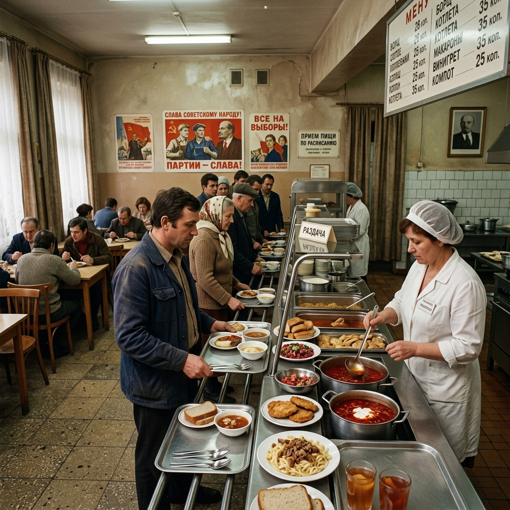 Reseña de Stolovaya 57 en Moscú: La Experiencia de un Comedor Popular Soviético